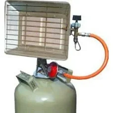 Terras straler gasflesstraler met beugel heater lpg propaan