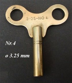 === Klok sleutel = Nr. 4 === 15288