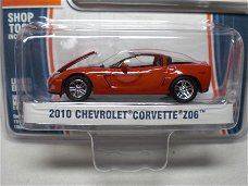 2010 Chevrolet Corvette Z06 Rood  1:64 Greenlight