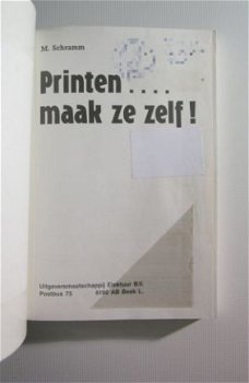 [1990] [b] Printen… maak ze zelf!, Schramm, Elektuur - 2