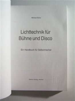 [1992] Lichttechn. Für Bühne und Disco, Ebner, Elektor-Verla - 2