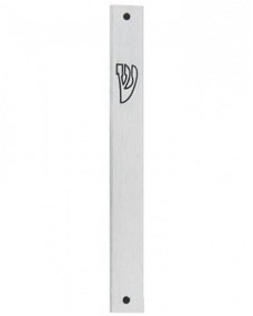 UK28126-AL SILVER MEZUZAH-12 CM,Nieuw, €2.25