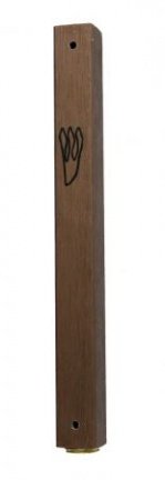 UK28756-AL DARK BROWN MEZUZAH-10 CM,Nieuw, €2.25