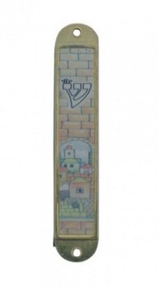 UK21641-B MEZUZAH CAR HAMSA EPOXY 6,Nieuw,€3.25