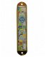 UK28419-NICKEL MEZUZAH,EPOXY 5CM-THE HOLY CITY,BLUE - 1 - Thumbnail