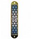 UK28421-NICKEL MEZUZAH,EPOXY 5CM-MAGEN DAVID,BLUE - 1 - Thumbnail