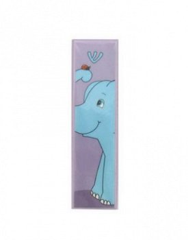 UK09442-CHILDREN PURPLE MEZUZAH 7 CM-ELEPHENT, - 1