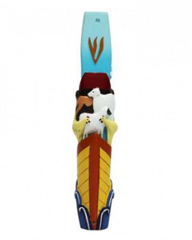 UK28826-POL MEZUZAH 7 CM NOAH'S ARC,Nieuw,€6.50 - 1