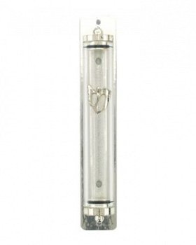 UK07943 - MEZUZAH 7CM TRANSPARENT, S,Nieuw,€12.75 - 1