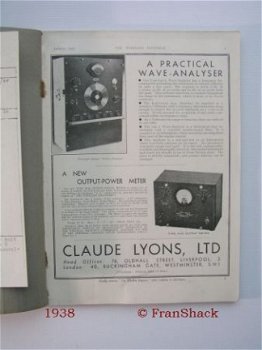 [1938] Wireless Engineer, No. 172 Vol. XV, ILIFFE & Sons - 2