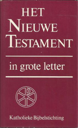Het Nieuwe Testament in grote letter8 - nr. 1