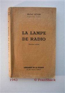 [1943] La Lampe de Radio, Adam, Librairie de la Radio