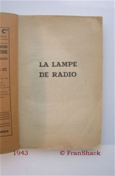 [1943] La Lampe de Radio, Adam, Librairie de la Radio - 2