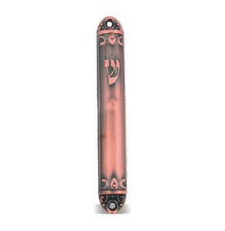 UK28499-BS COPPER MEZUZAH 12 CM SHIN,Nieuw, €7.00 - 1