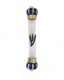 UK29014-GLASS TUBE MEZUZAH 10 CM-BLUE METAL CROWN - 1 - Thumbnail