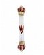 UK29022-GLASS TUBE MEZUZAH 15CM-RED METAL CROWN - 1 - Thumbnail