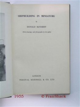 [1955] Shipbuilding in miniature, McNarry, P. Marshall - 2