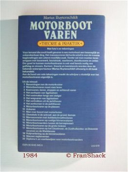 [1984] Motorboot varen, Ruytenschildt, Hollandia - 5