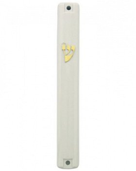 UK28284-PLASTIC MEZUZAH,12CM-RUBBER PLUG - 1