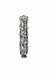 UK28749-POL MEZUZAH 15CM-COLUMN WITH A ROSE - 1 - Thumbnail