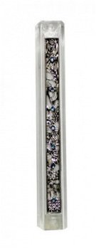 UK29397-PLASTIC MEZUZAH LUCID 20CM 7SPECIES PLATE - 1