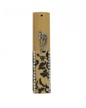 UK08065-LIGHT MEZUZAH 7CM,HAND DECORATED - 1