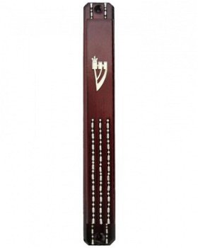 UK27977-MEZUZAH 15CM DARK BROWN-CHAINS - 1