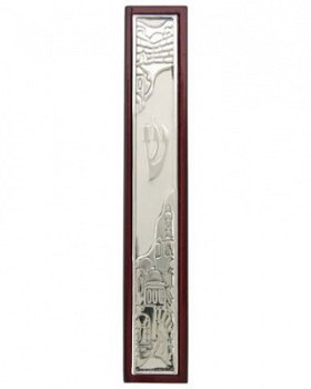 UK27993-MEZUZAH VIE12CM,DARK BROWN FRAME - 1