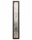 UK27997-MEZUZAH DIAMONDS 12CM,DARK BROWN FRAME - 1 - Thumbnail