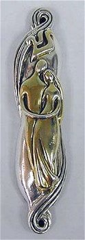 945-Sterling Silver Marriage Mezuzah,Nieuw,€76.80 - 1