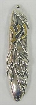 967-Sterling Silver Olive Mezuzah,Nieuw,€69.60 - 1