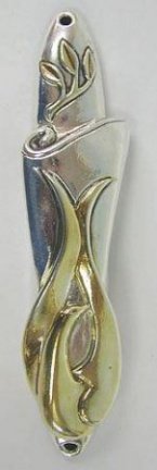 1044-Sterling Silver Dove Mezuzah,Nieuw,€76.80