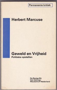 Herbert Marcuse: Geweld en vrijheid - 1
