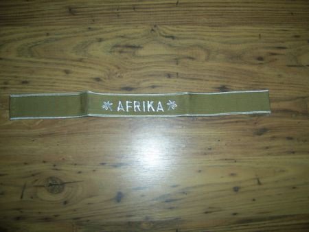 Herinneringsband Afrika Korps mdl WO2 - 1