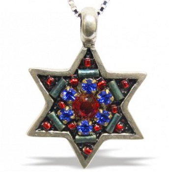 UK73939-SS M.DAVID PENDANT 2 5CM,SET WITH - 1