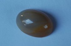 #129 Agaat Chalcedoon cabochon Java