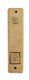 UK78217-CLAY MEZUZAH WITH GOLD 24KT ORNAMENTS-10CM - 1 - Thumbnail
