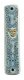 UK78231-CLAY MEZUZAH WITH GOLD 24KT ORNAMENTS-10CM - 1 - Thumbnail