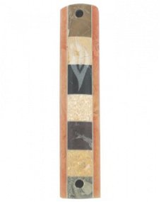 UK70353-MARBLE MEZUZAH-BRO SHIN 7CM,Nieuw,€26.50