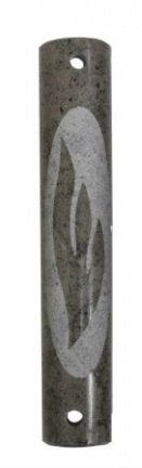 UK71132-MARBLE,DARK GRAY COLOR ROUND MEZUZAH-LARGE