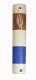 UK71185-MARBLE,3COLOR ROUND MEZUZAH-CARVED SHIN - 1 - Thumbnail