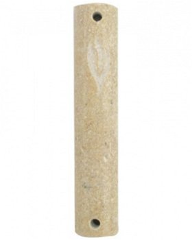 UK73611-MARBLE ROUND MEZUZAH SHIN 7CM,Nieuw,€26.50 - 1