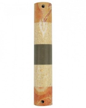 UK73616-MARBLE ROUND MEZUZAH COLORS,Nieuw,€27.75 - 1