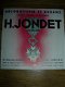 Brochure decorations et rubans H.Jondet 1939 - 1 - Thumbnail