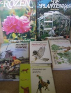 dieren , bloemen , planetn , natuur boeken