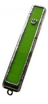 UK78474-STAINED GLASS MEZUZAH-HAND MADE 12CM,Nieuw,€61.50 - 1