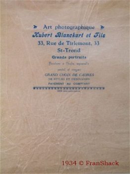 [1934] Expositiefoto Siera b.n.v, H.Blanckart et Fils - 1