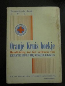 Oranje Kruis boekje - 1957 -