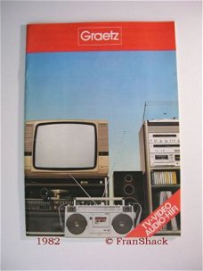 [1982] Graetz produkten overzicht RTV, Graetz