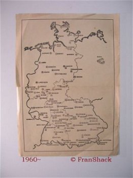 [1960~] Grundig UKW Sender Tabelle (W-Duitsland +Berlijn), G - 1